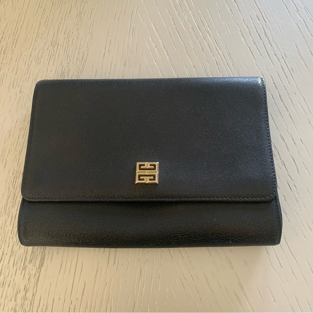 Black vintage Givenchy clutch
